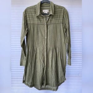 By Anthropologie Shirt Dress 💚